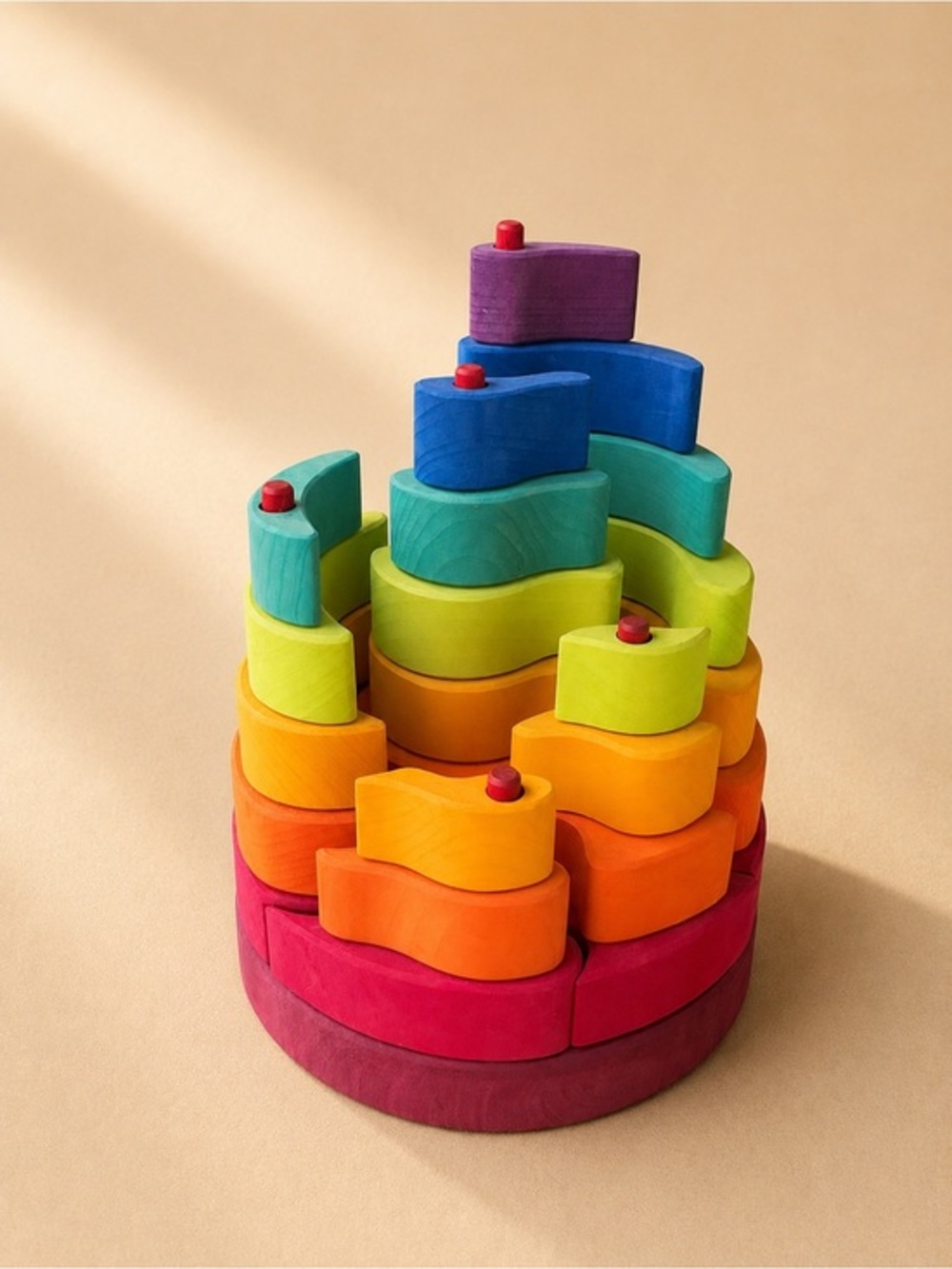 Retired Grimm’s Sevensteps Stacking Mountain Tower